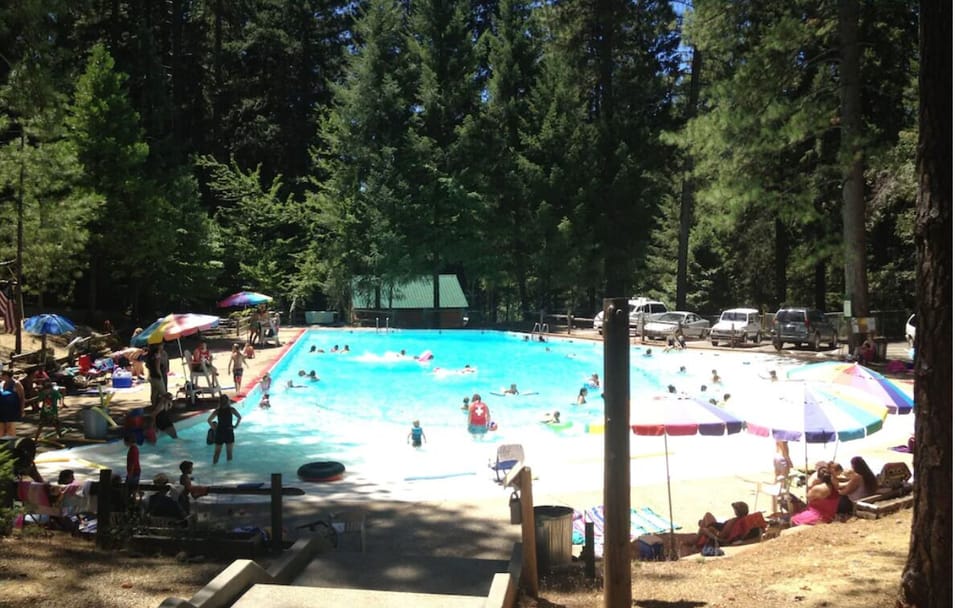 Famous Dutch Flat community pool open to residents June to Sep.