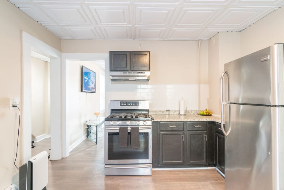 Stainless steel appliances 