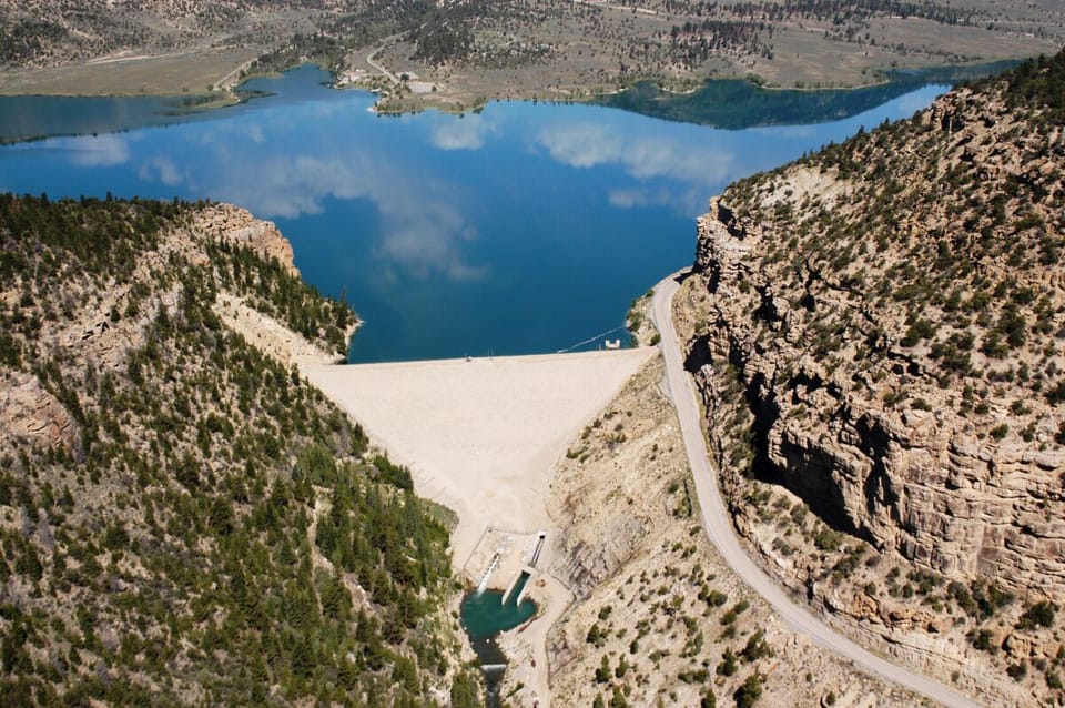 Joe's Valley Reservoir is just up the road