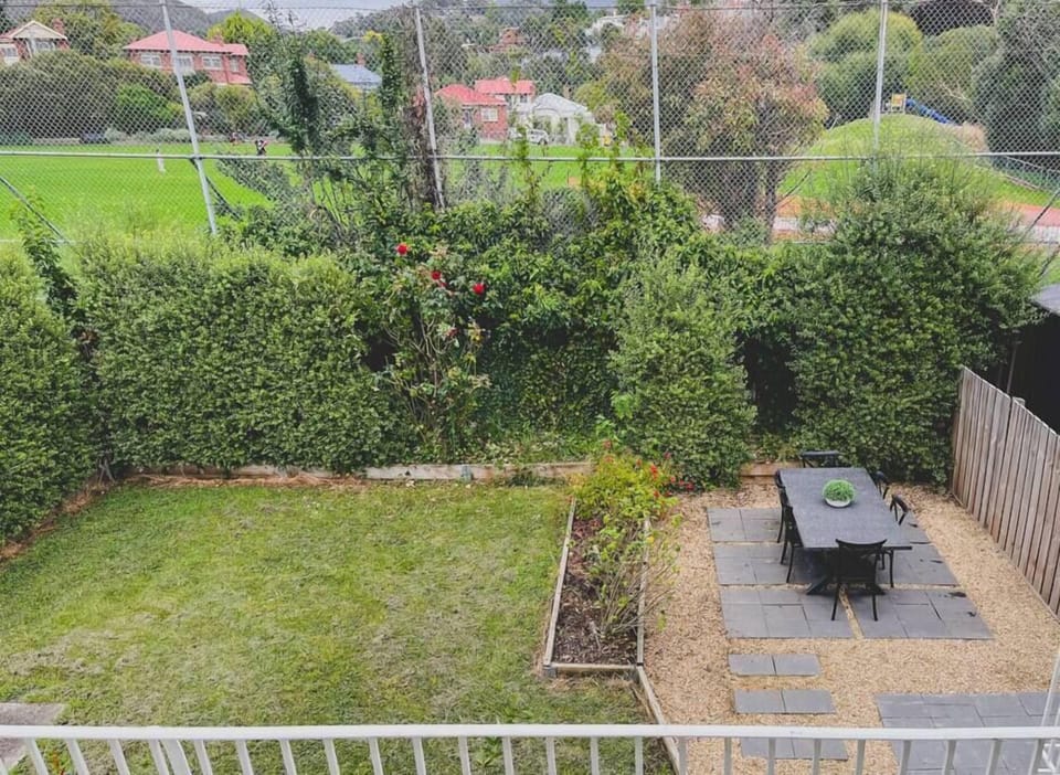Private outdoor garden