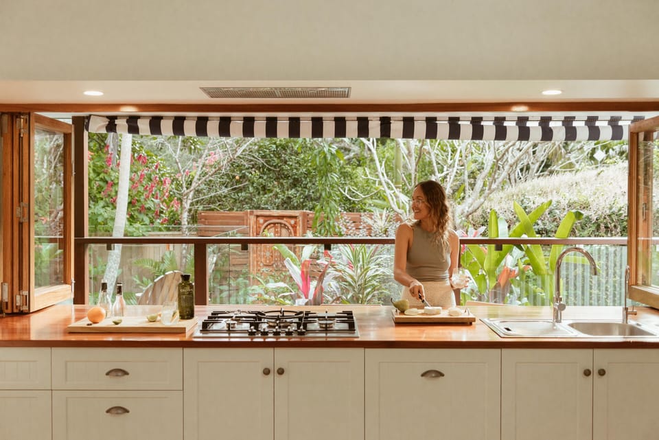 Enjoy cheese and wine with friends on the deck