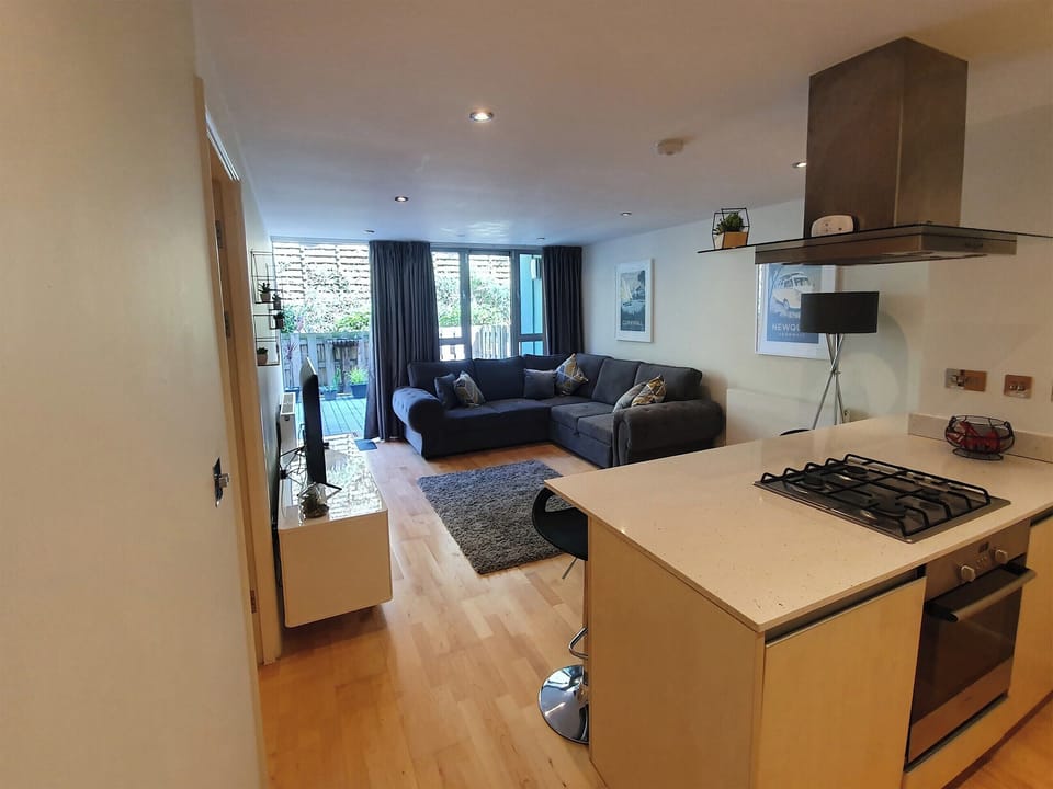 Open plan living space | Apartment 4, Newquay