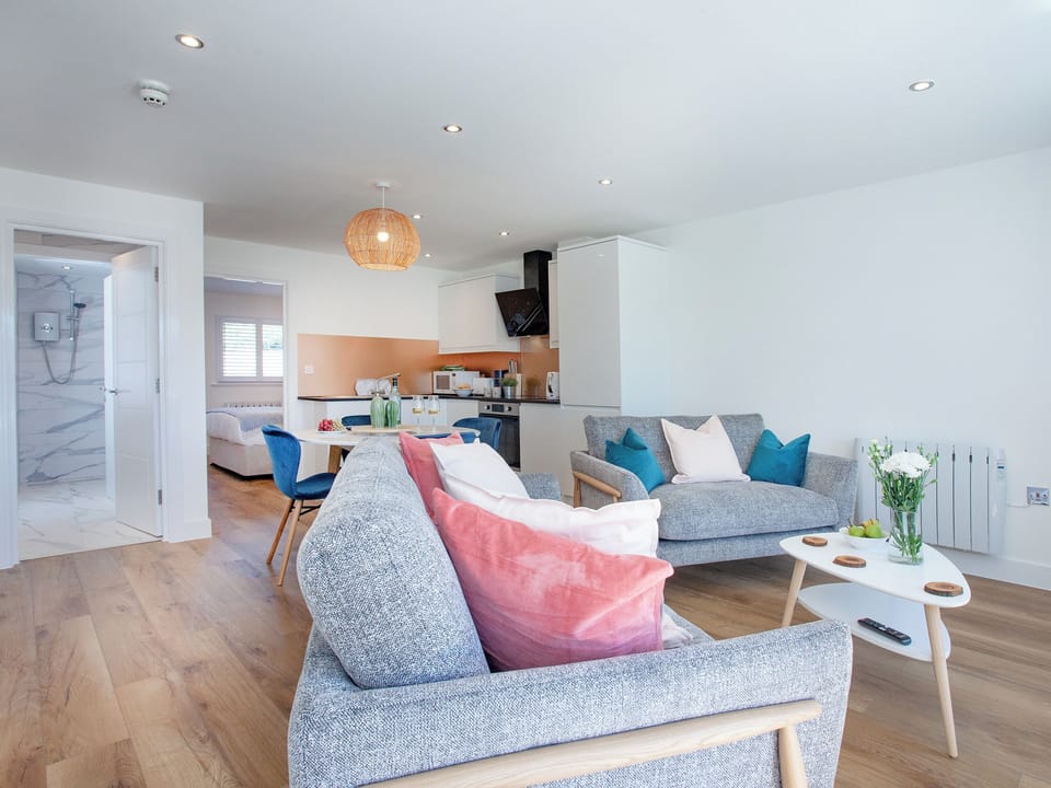 Open plan living space | Belgrave Sands Apartment 2, Torquay