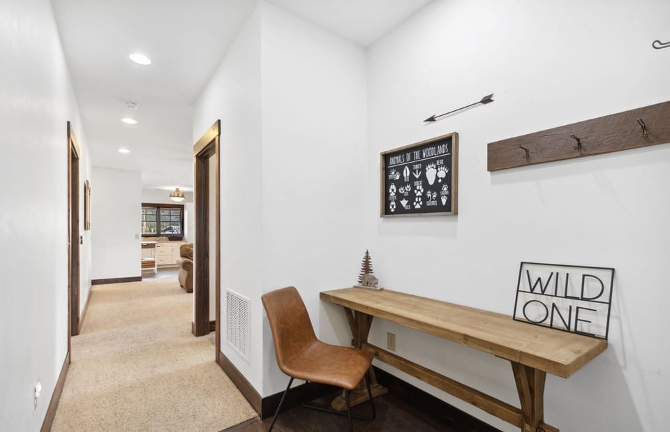 We have a dedicated workspace for you to do some business before adventuring out