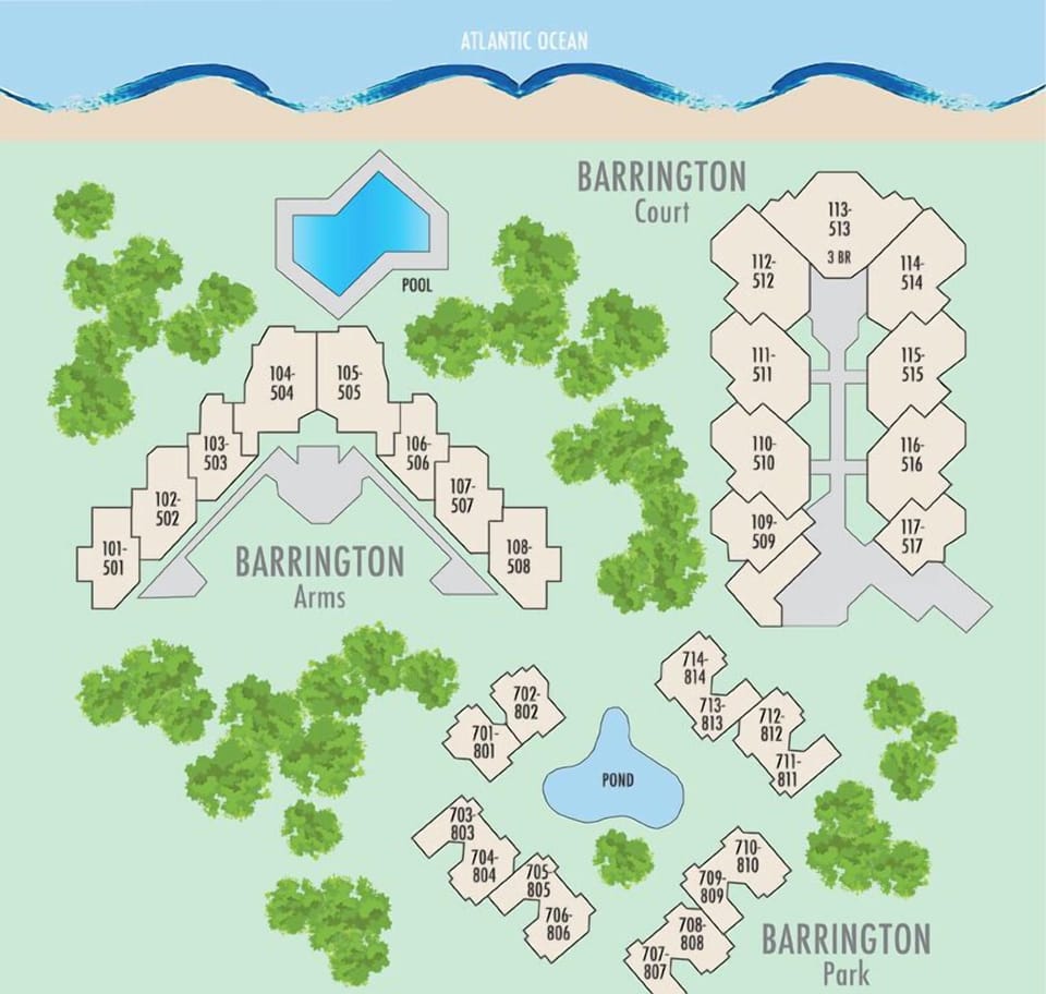 Barrington Complex Map