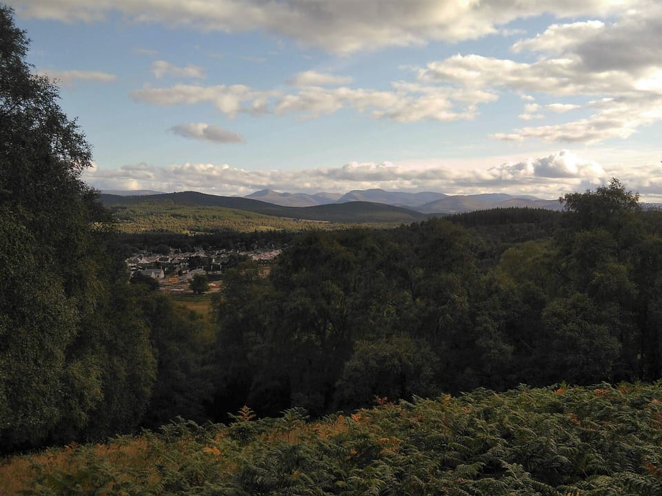 Village and surrounding countryside