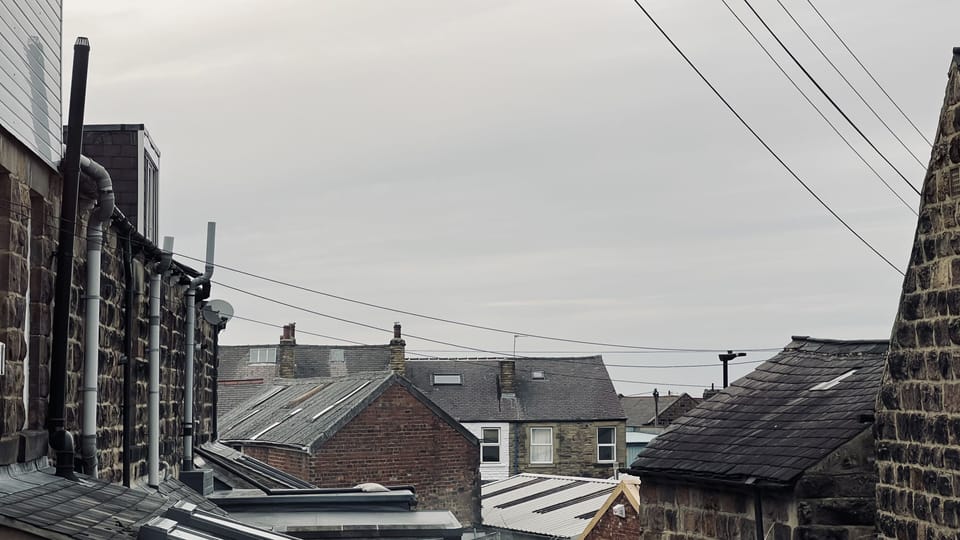 North Harrogate roof scape from the bedroom
