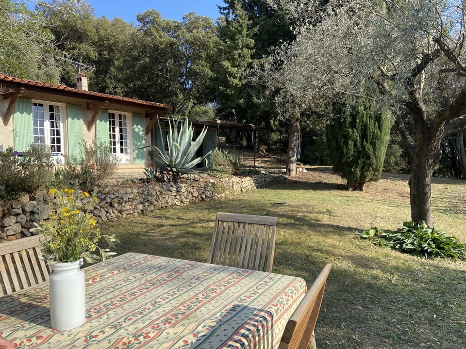 Front garden, a good eating spot 
