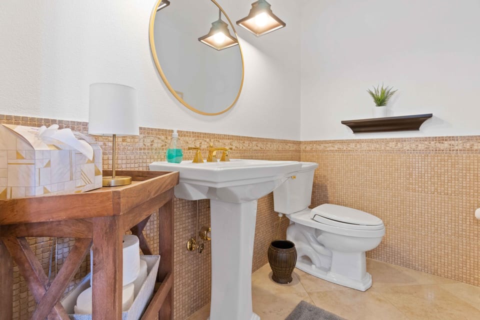 Downstairs  bathroom
