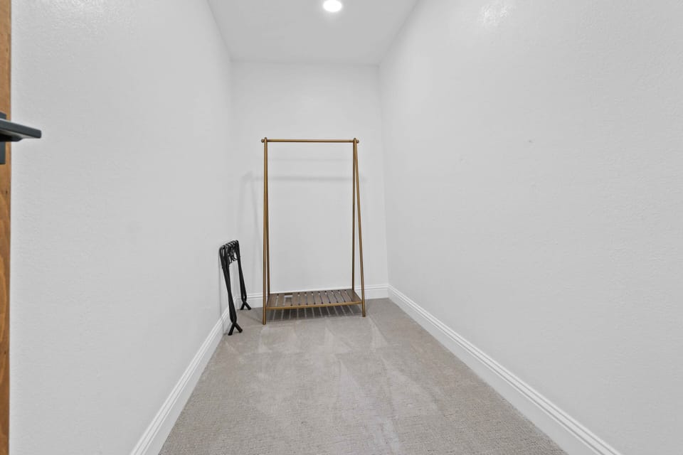 Primary closet