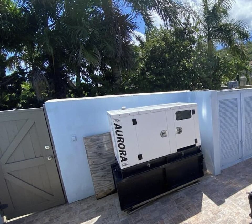 Private generator, "A Must" due to the whole island power outage problems.