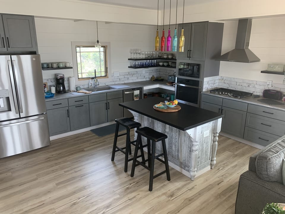 Open kitchen for multiple chefs