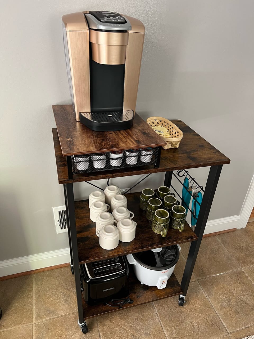 Coffee cart and other appliances