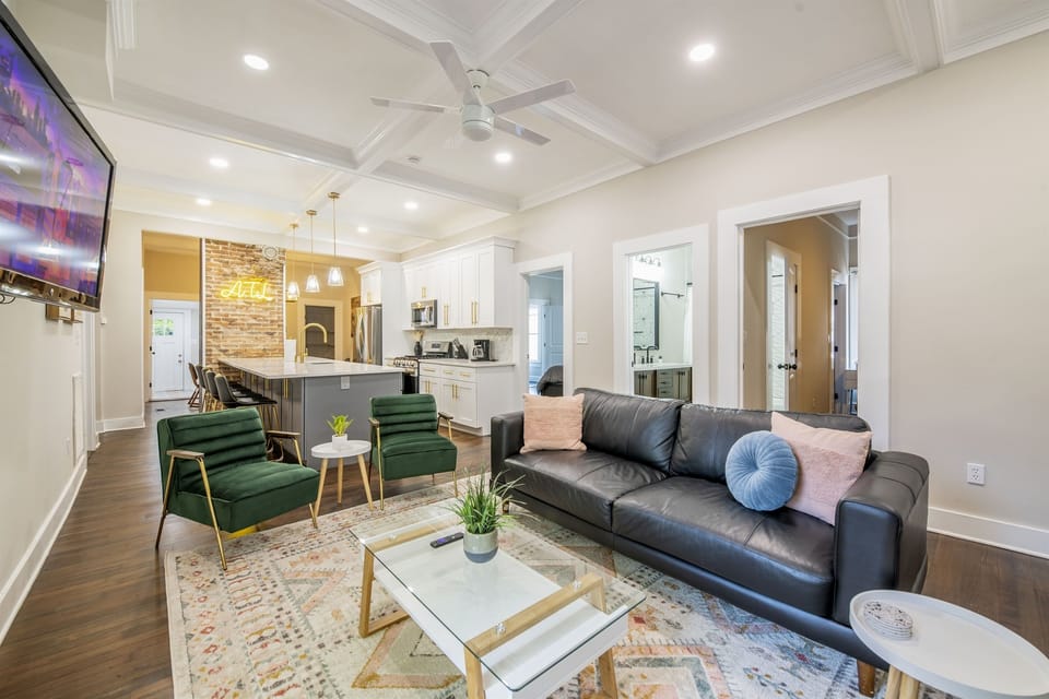 Sit back and relax in the trendy living!