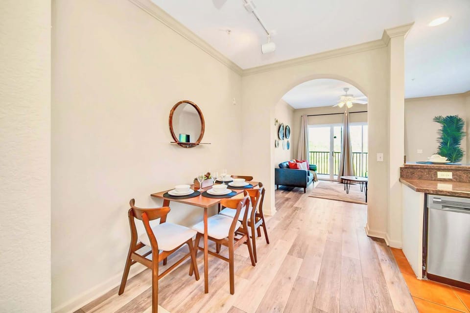 Dining area for shared meals 