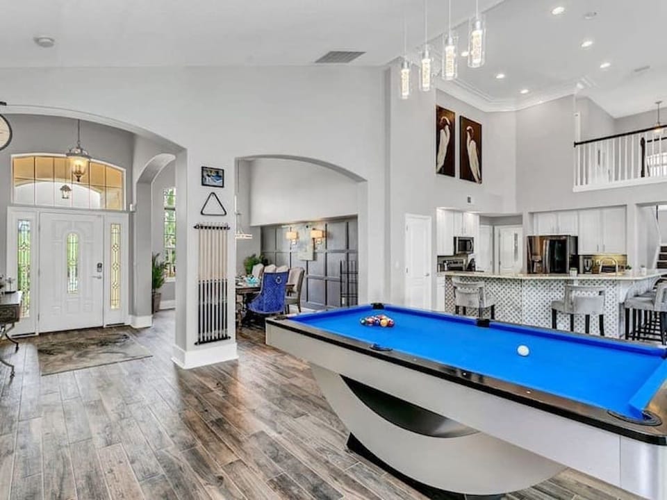 Main Entrance / Pool Table
