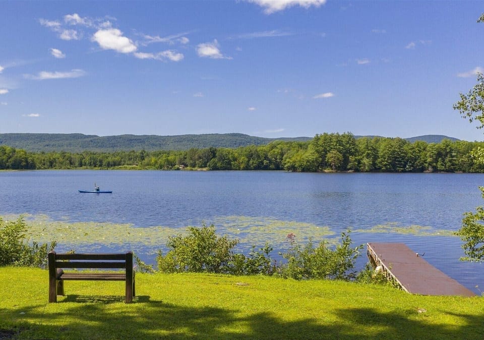 No motorboats allowed - kayak, swim and relax in peace