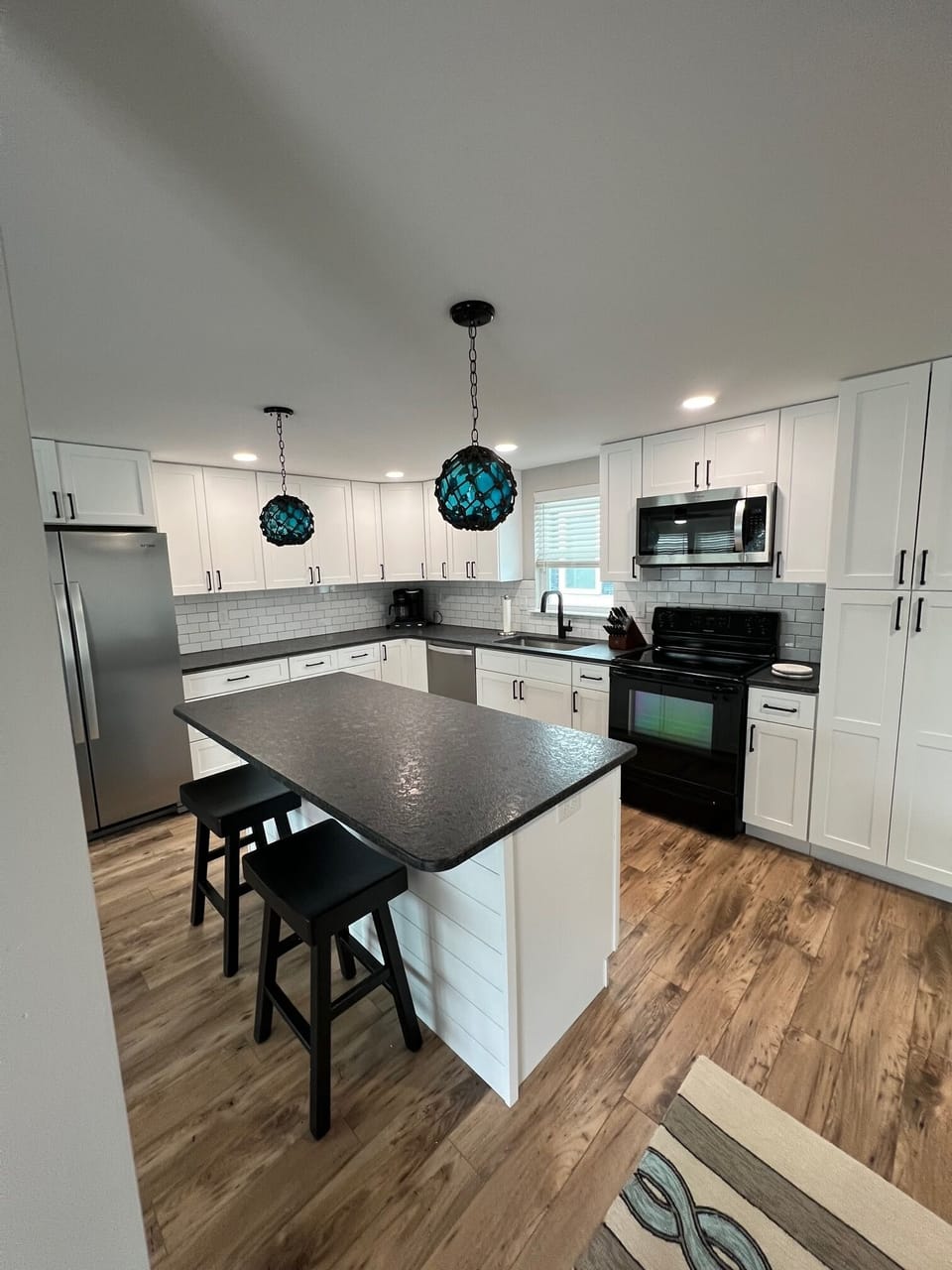 Fully stocked kitchen