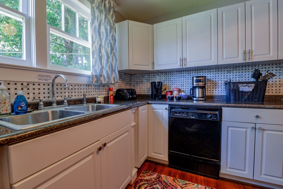 Kitchen - There are two coffee makers to keep everyone in your party caffeinated.
