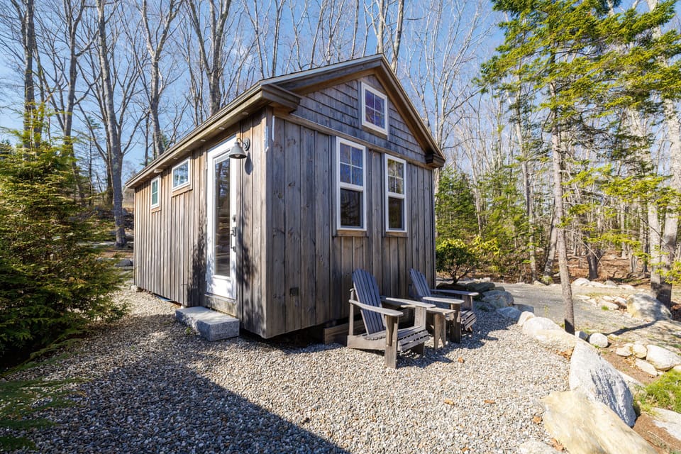 Enjoy morning coffee or an evening local craft beer in your own Adirondack chair