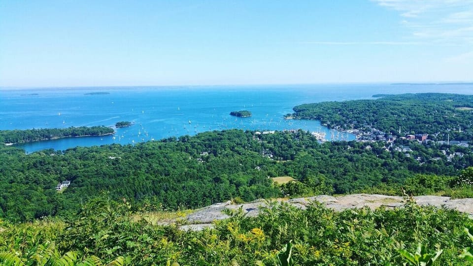 Views of Camden from Mt Battie