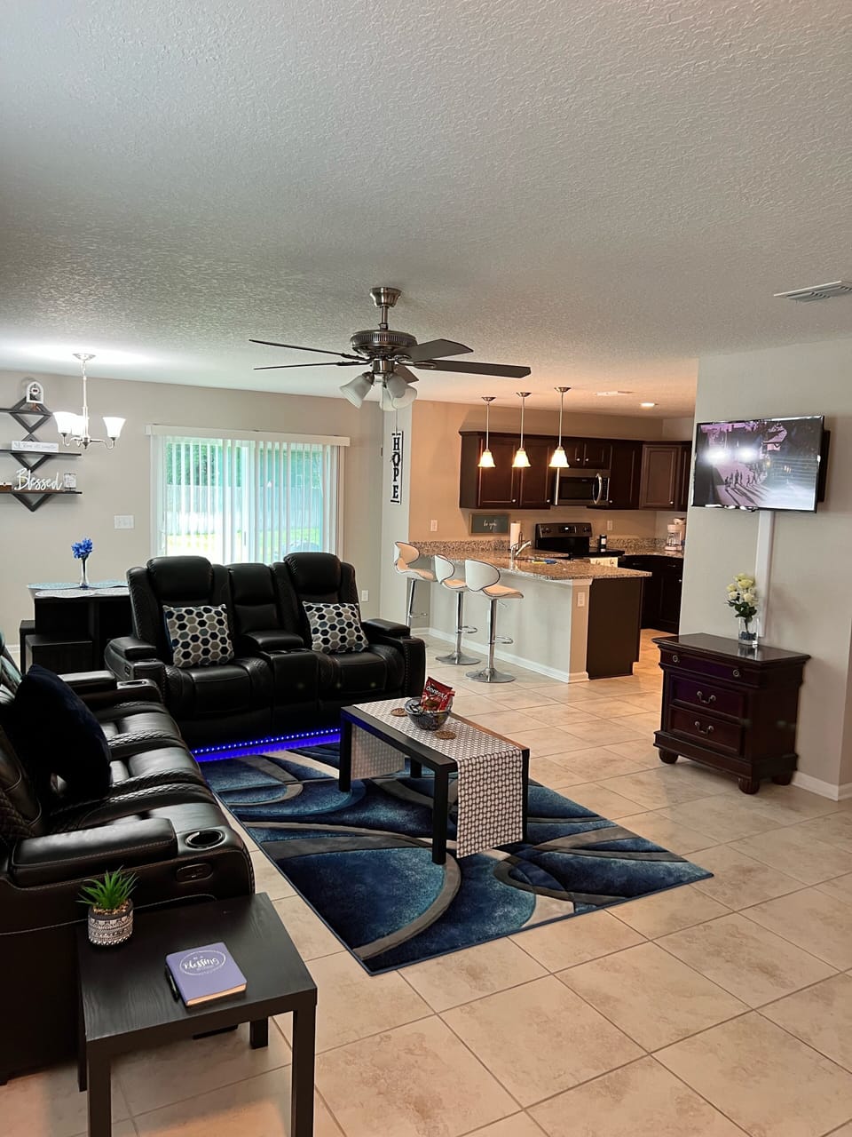 Theater- style living room area :: Updated 