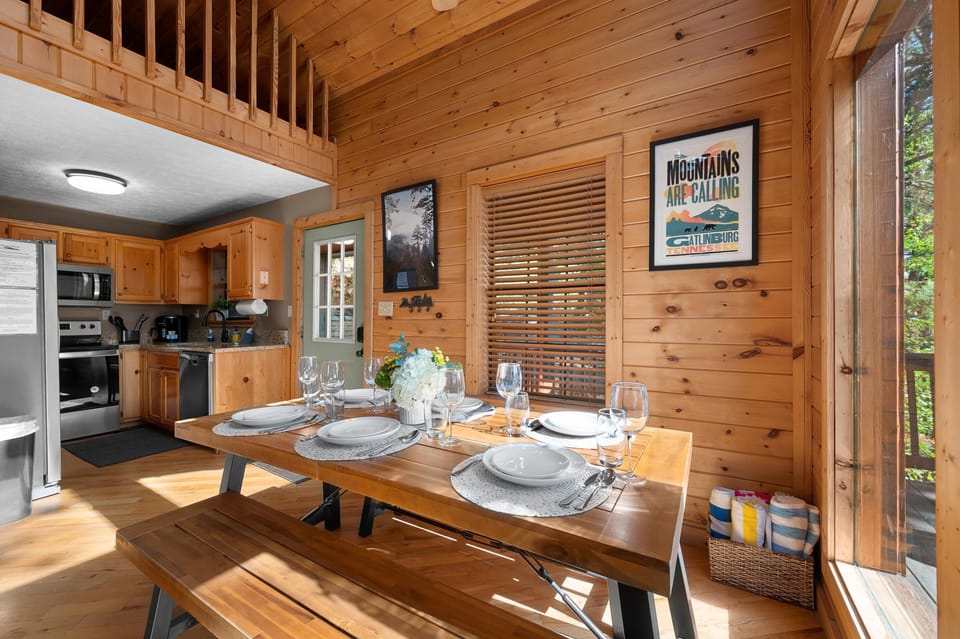Sun-filled spaces, cozy and inviting. 