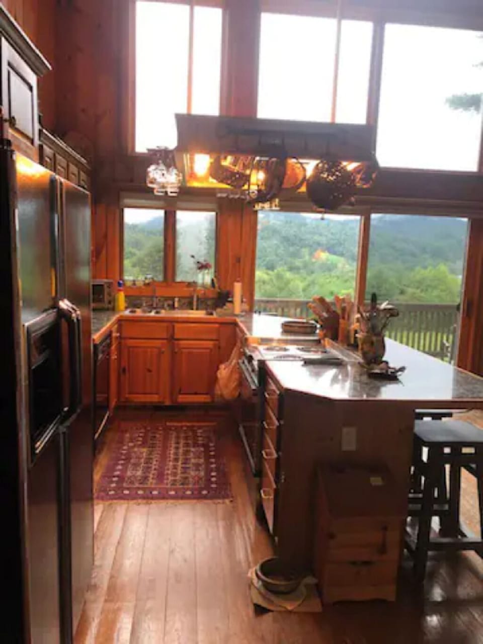 A Kitchen with Two Views