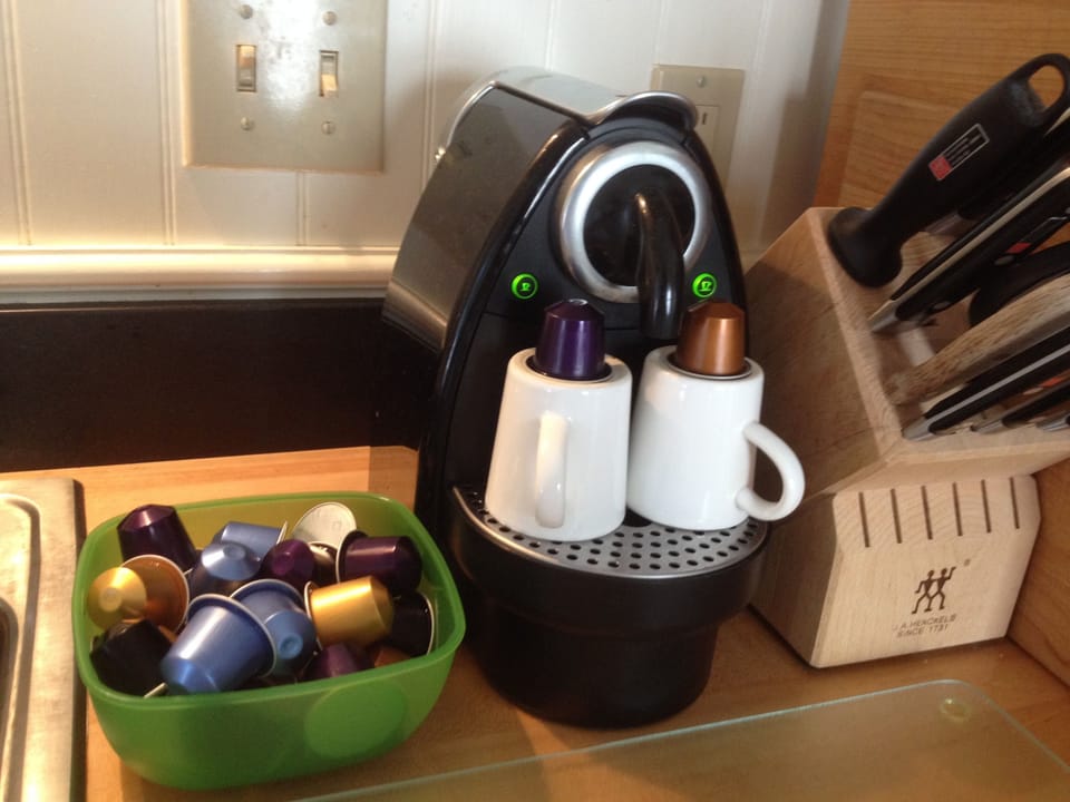 Nespresso Espresso Machine.