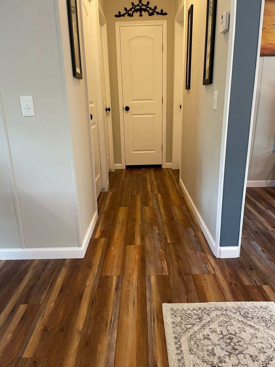 Hall leading to 2nd & 3rd bedrooms with another full bath 