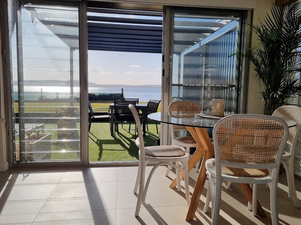 stunning water views from dinning room