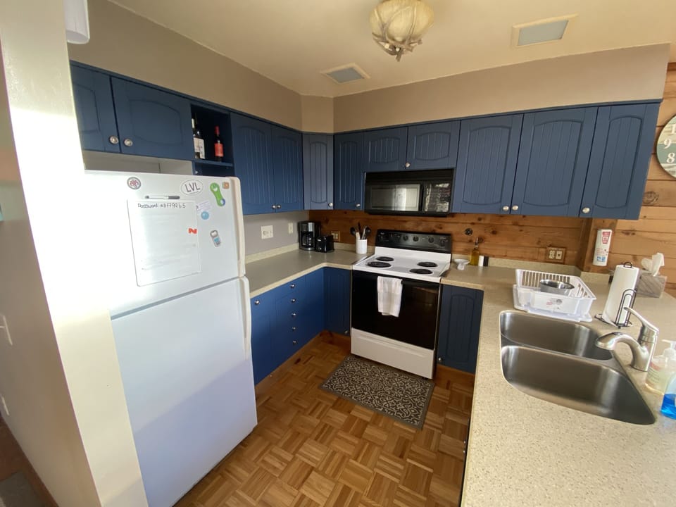 fully stocked kitchen with everything you need