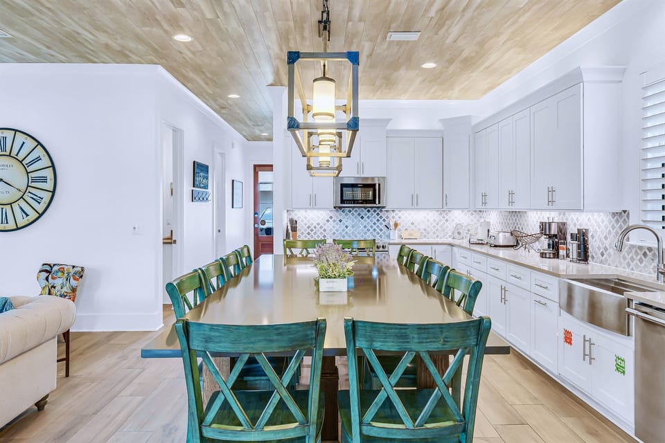 1st Floor - Kitchen and Dining Area