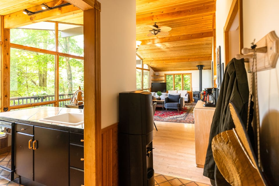 Entryway into the main cottage.