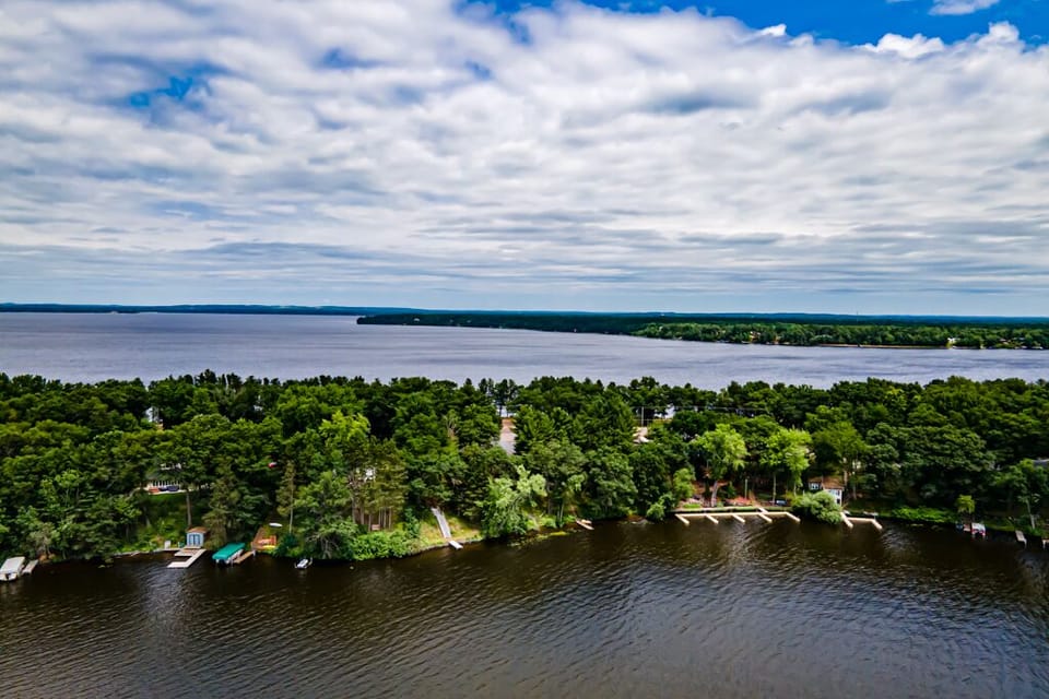 View of Big and Small Lake Wissota