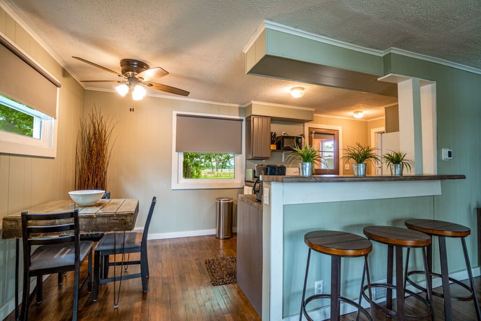 Kitchen rear view