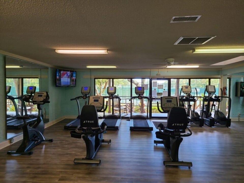 Get some cardio in at the fitness center