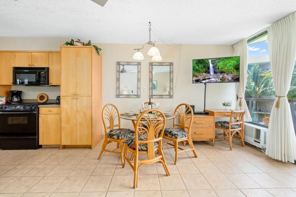 Dining table.