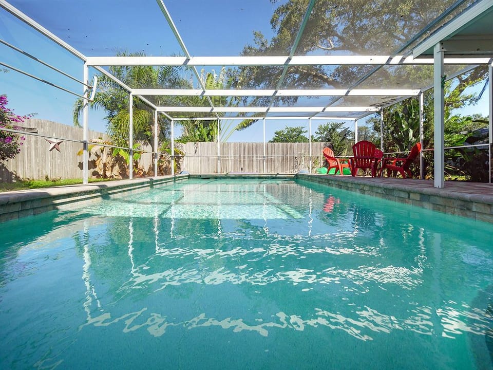 Wonderful size pool for all guests to enjoy!