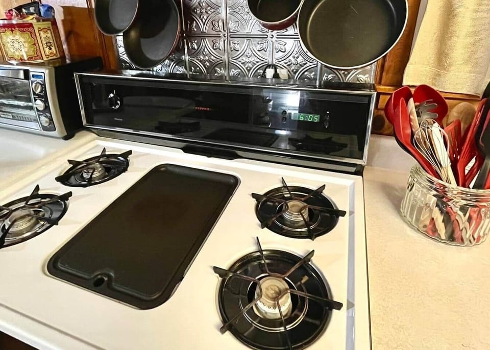 Five burner stove