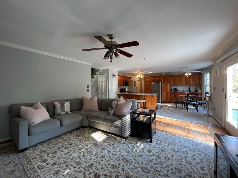 Open spaces so you can enjoy your time together making memories.