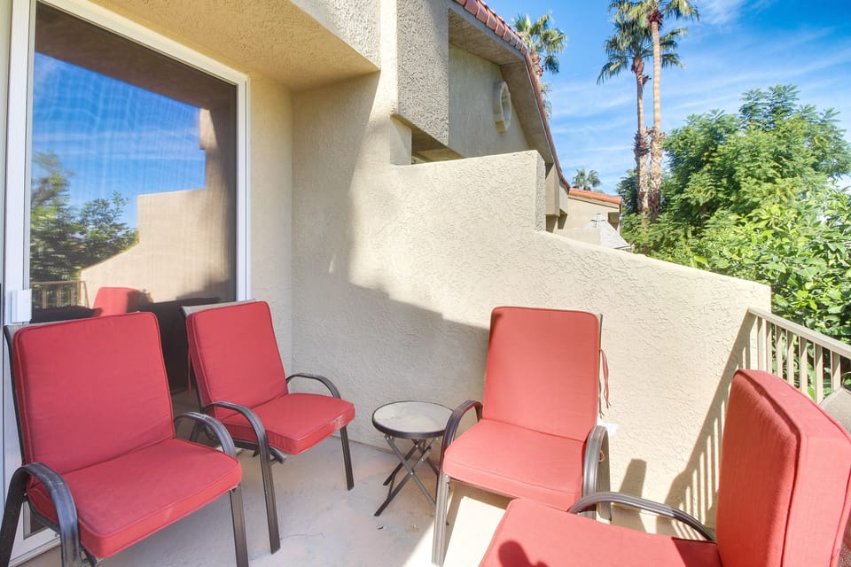 Furnished Balcony | Grill | Views