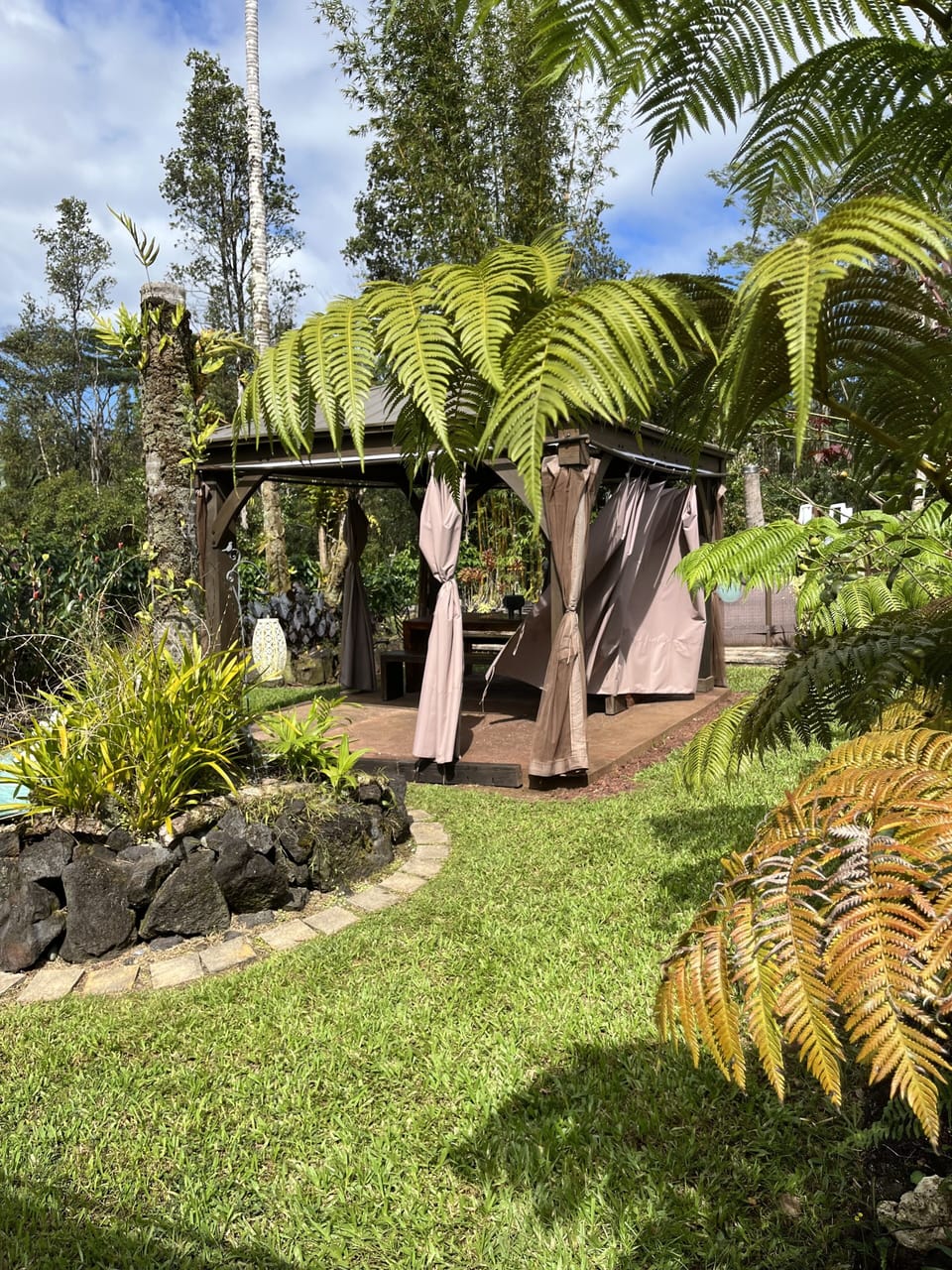 GAZEBO IN FRONT YARD