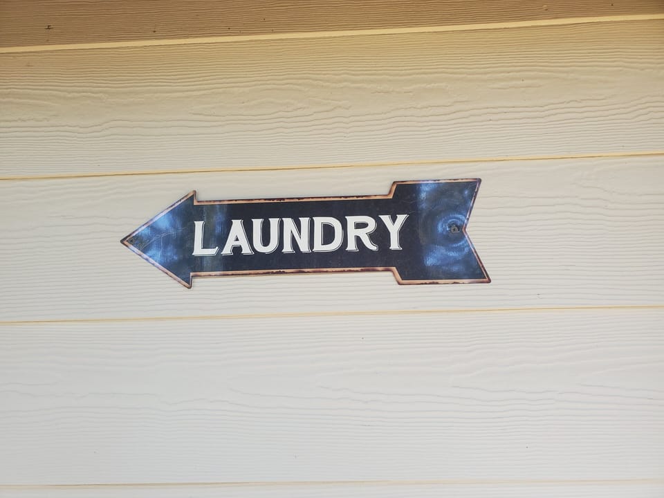 Laundry Room, That way :)