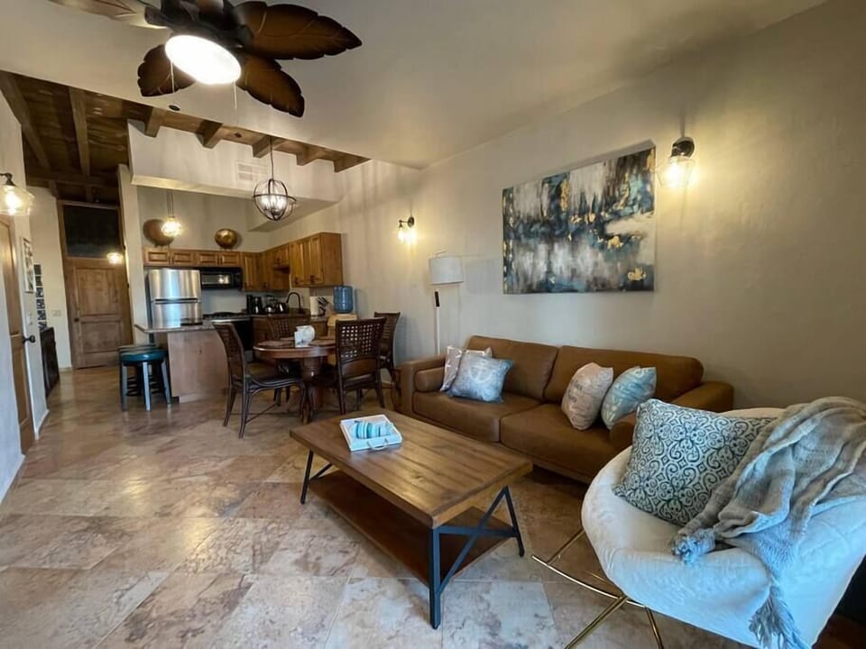 Living Area to Kitchen View