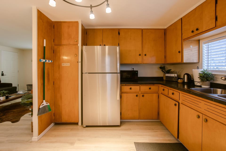 Cook, dine, and unwind in our spacious kitchen, where every meal is made even better with breathtaking river views that bring a touch of serenity to your culinary experience.