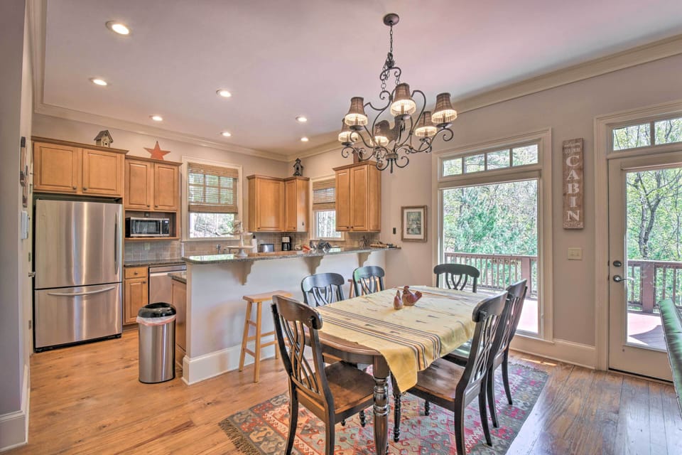 Kitchen and dining
