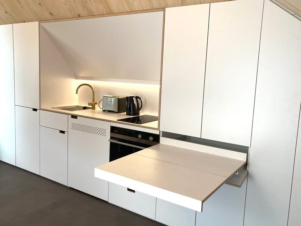 Kitchen and pull out table