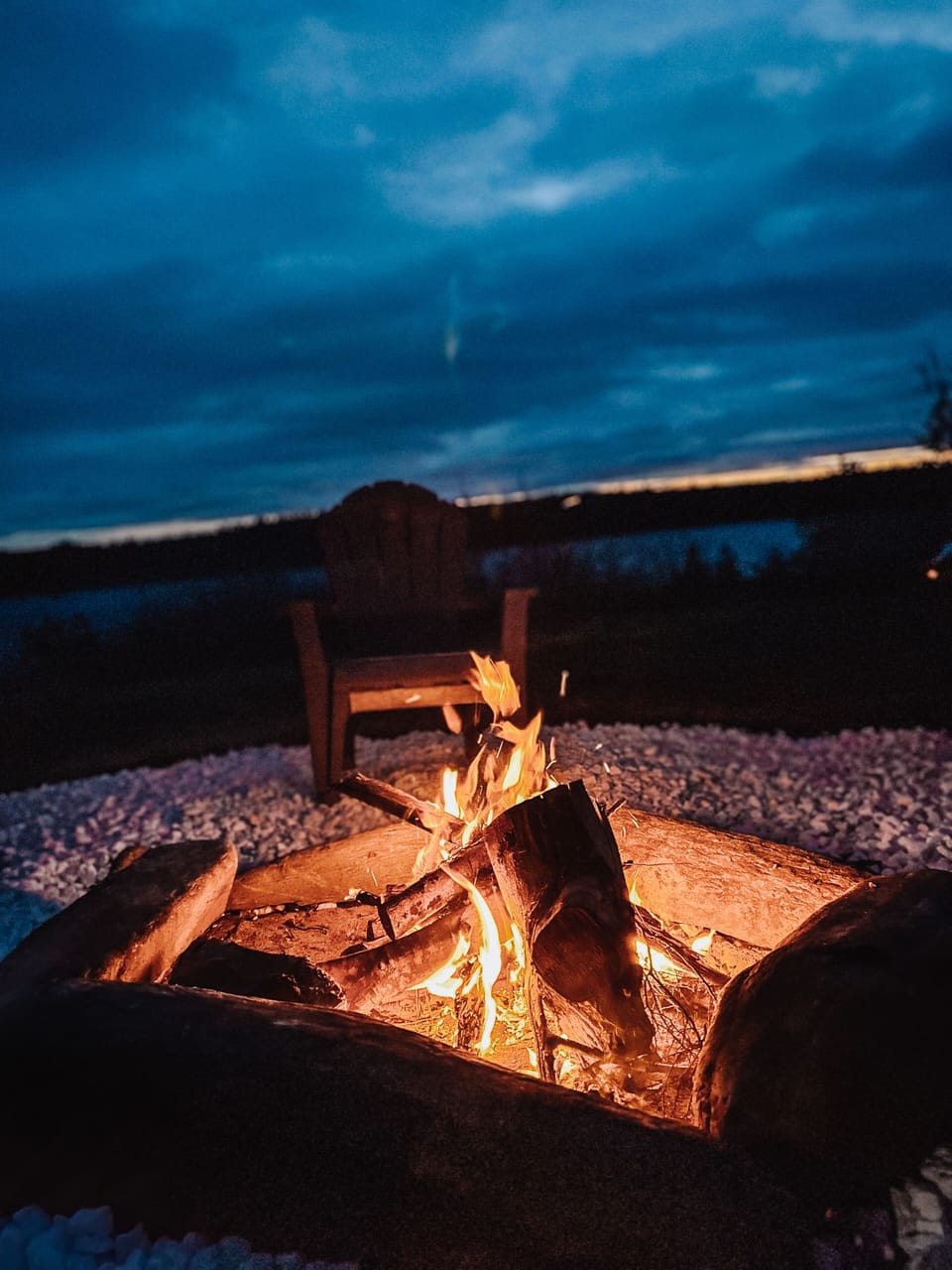 new fire pit