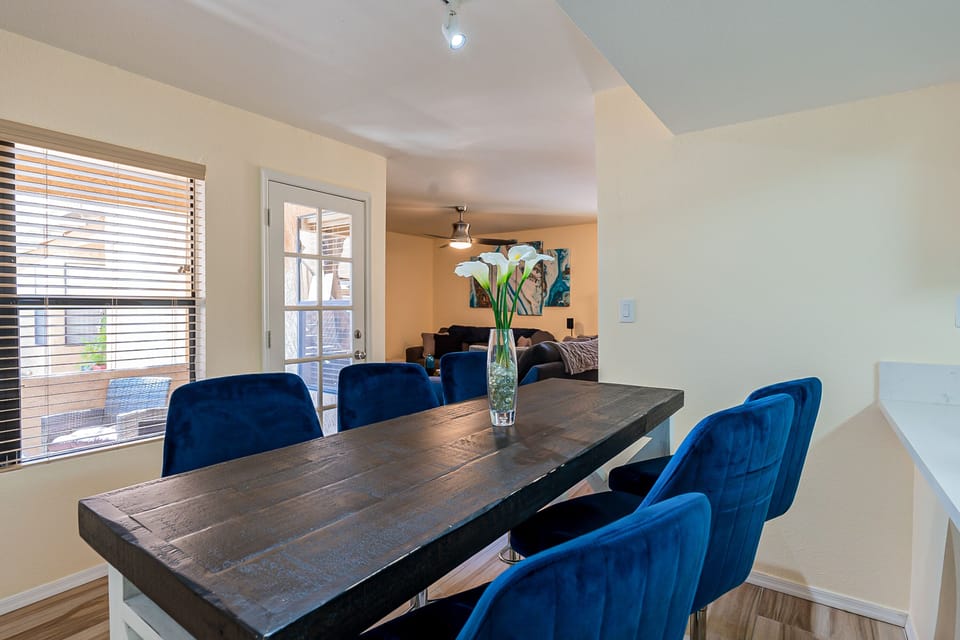 Dining Table with Room for Everyone.